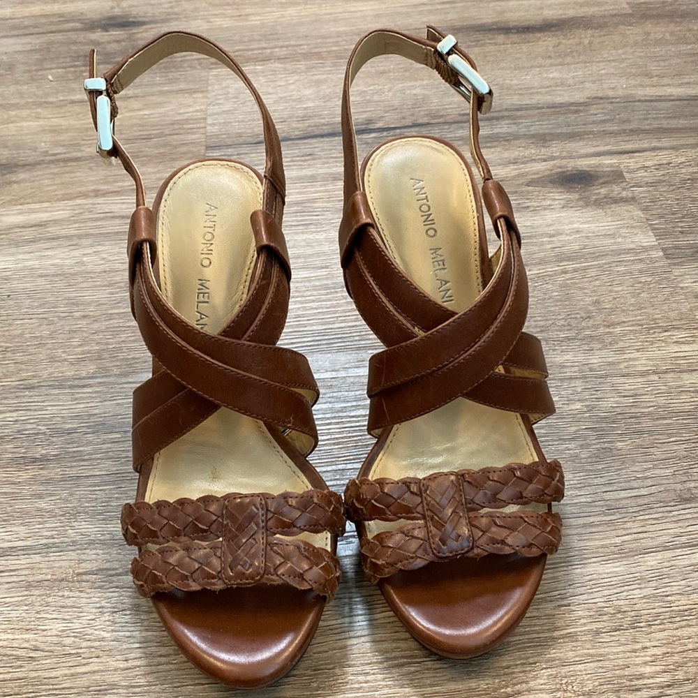 Antonio Melani brown heels